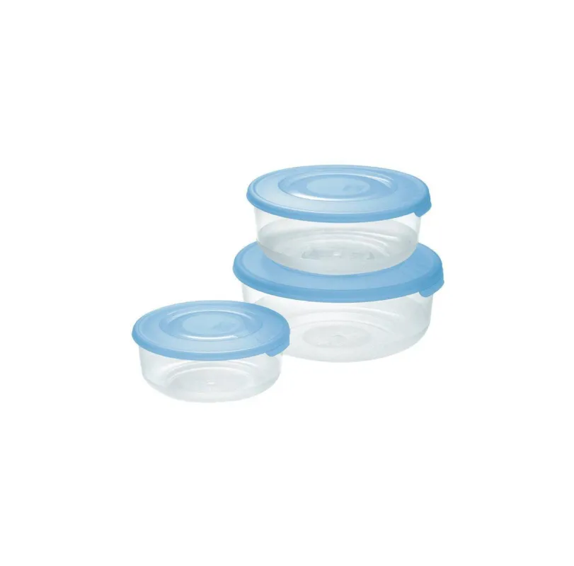 Promozione Tontarelli - Set 3 frigo box tondo l.1,7