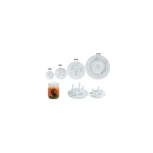 Pressino Salvagusto per Conserve - Diametro 50 mm (per vasi da 63 mm) confezione da 6 pz. Saldi