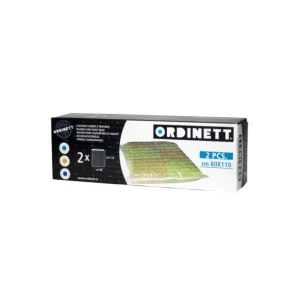 Offerta Limitata Ordinett - Set 2 custodie in plastica per coperte 80×100 cm