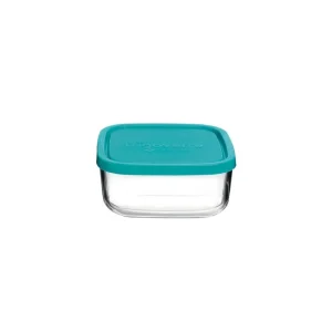 Bormioli - Contenitore frigoverre quadrato in vetro con coperchio 15 cm Consegna Rapida
