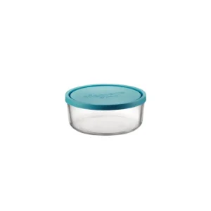 Prezzo Conveniente Bormioli - Contenitore frigoverre tondo in vetro con coperchio 15 cm