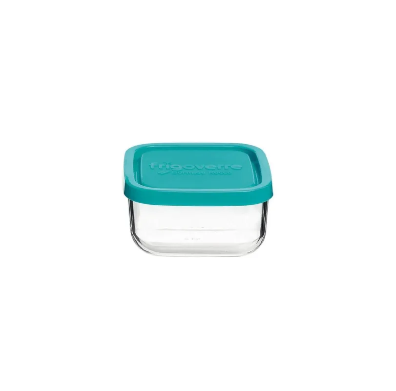 Bormioli - Contenitore frigoverre quadrato in vetro con coperchio 10 cm Nuovo Arrivo