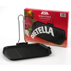 Di Tendenza Ilsa - Bistecchiera in ghisa inossidabile Dietella 21x30 cm