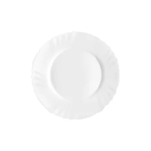 Bormioli - Piatto Frutta in Vetro Opale Linea Ebro set 6 pezzi 20 cm Consegna Rapida