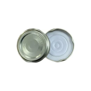 Consegna Rapida Capsule in metallo per vasetti di vetro 48 mm 100 pezzi