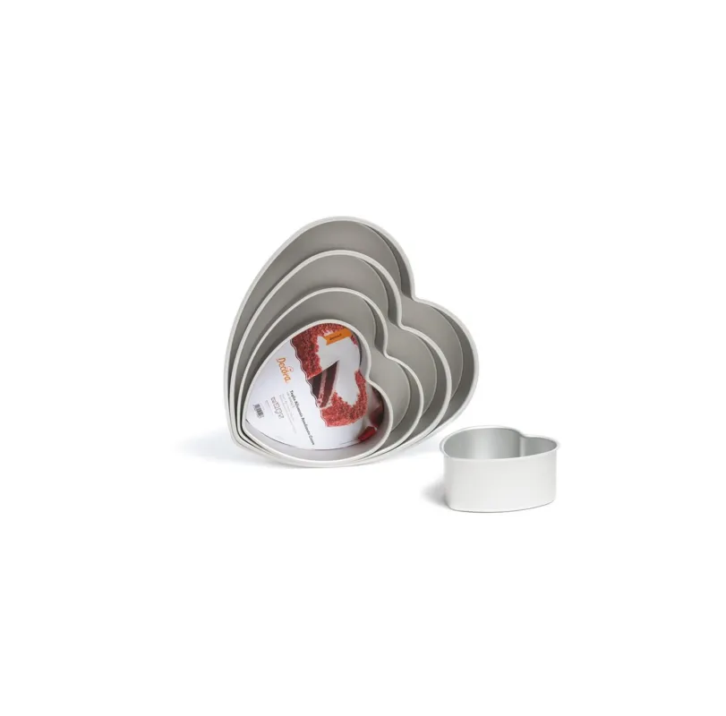 Scelto Dai Clienti Decora - Teglia Professionale in Alluminio Anodizzato Forma Cuore 35 x h 7,5 cm