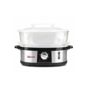 Girmi - VP26 Vaporiera Elettrica a Tre Livelli Reso Gratuito