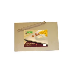 Promozione Meeting - Spianatoia con Mattarello Legno per Pasta 58x38 cm