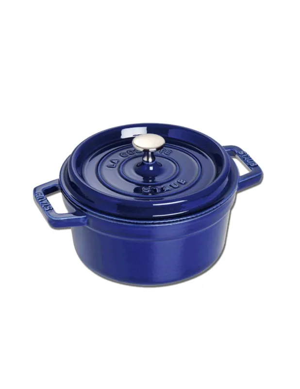 Staub - Casseruola cocotte in ghisa smaltata cm 22 blu A Buon Prezzo
