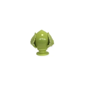 Professionale Pomo in Ceramica Portafortuna 7x7 cm Verde