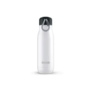 Popolare Zoku - Bottiglia termica in Acciaio Inox 18/8 Bianca 500 ml
