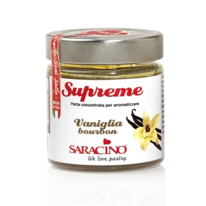 Saracino - Pasta Aromatizzante Vaniglia Bourbon 200g (con Bacche) Nuovo Arrivo