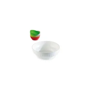 Insalatiera Costolata in plastica diametro 25 cm Promo Stagionale