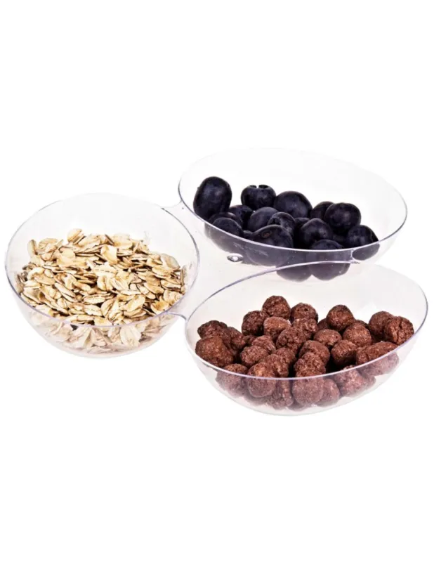 Spedizione Espresso Finger Food - Vassoio Tris Trendy 5 Pz. 290 ml