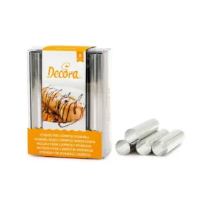 Must-Have Decora - Stampi per Cannoli Normali 2x12 cm 8 pz.