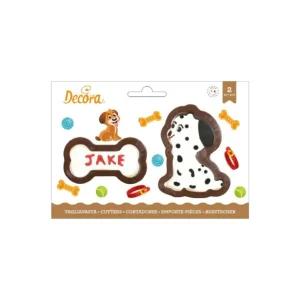 Consegna Rapida Decora - Set 2 Tagliapasta Cane e Osso