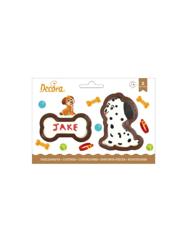 Consegna Rapida Decora - Set 2 Tagliapasta Cane e Osso