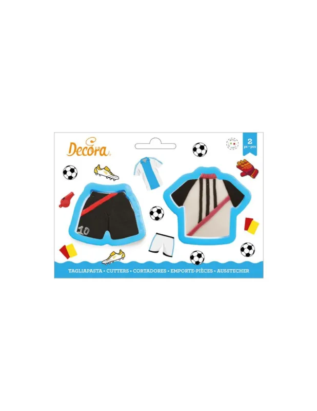 Occasione Imperdibile Decora - Set 2 Tagliapasta Maglietta e Pantaloncino