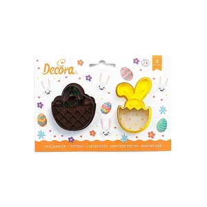 Decora - Set 2 Tagliapasta CESTINO E BUNNY Subito Disponibile