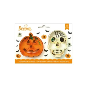 Decora - Set 2 Tagliapasta Teschio e Zucca Saldi