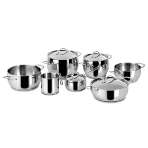 Novità Lagostina - Batteria di pentole Euforia 11 Pezzi in acciaio inox