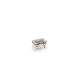 Stefanplast - Barattolo Rettangolare Tortora 0,7lt Tosca Solo Oggi
