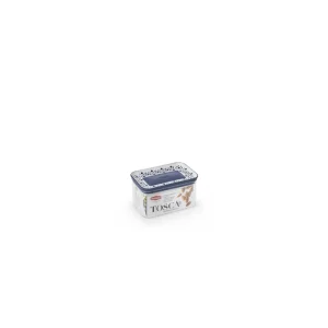 Stefanplast - Barattolo Rettangolare Blu 0,7lt Tosca Must-Have