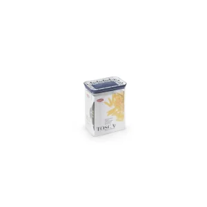 Quantità Limitata Stefanplast - Barattolo Rettangolare Blu 2,2lt Tosca