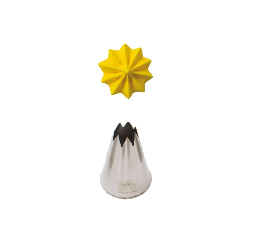 Decora - Cornetto Sac a Poche Blisterato Stella 12 Solo Oggi
