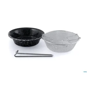 Friggitrice Ferro Porcellanato con cestello 32 cm Di Tendenza
