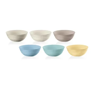 Ultima Occasione Guzzini - Set 6 Ciotoline S Tierra Colorate 12 cm