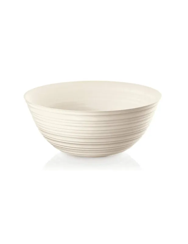 Prezzo Ridotto Guzzini - Ciotola Contenitore XL Tierra 30 cm bianco latte
