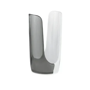 Guzzini - Portabicchieri Glam Vintage Bicolore Grigio Cielo Occasione Imperdibile