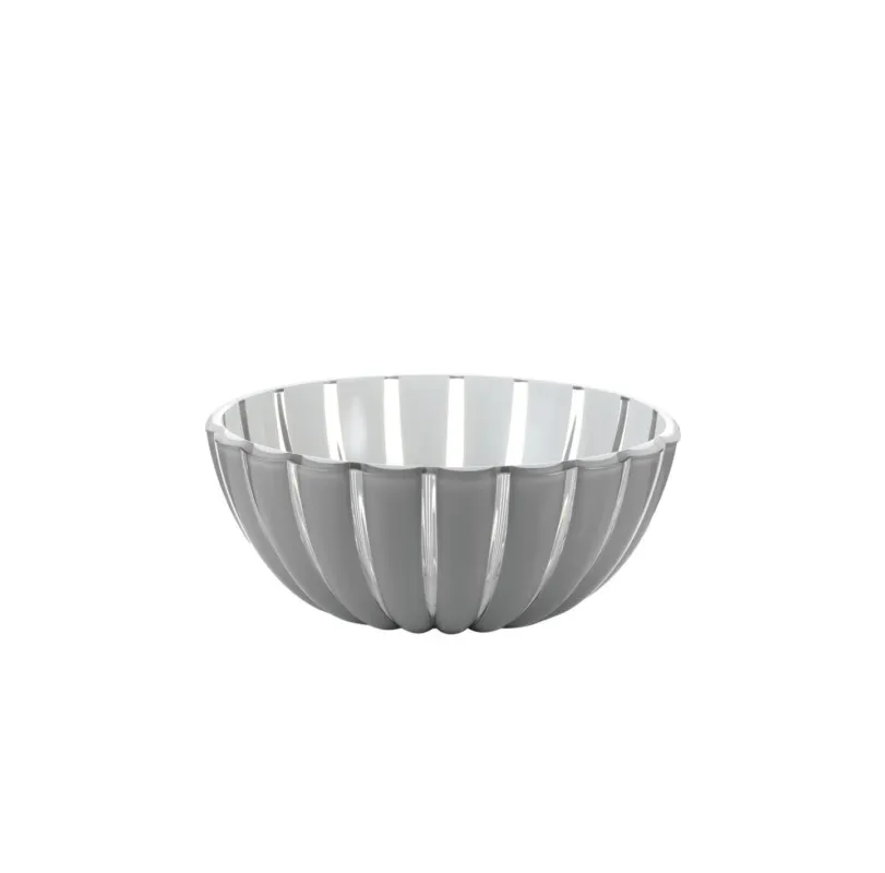 Spedito Oggi Guzzini - Ciotola Contenitore M 20 cm Grace Grigio Cielo