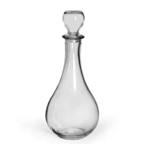 Bormioli - Bottiglia Decanter con Tappo in vetro Soddisfatti O Rimborsati