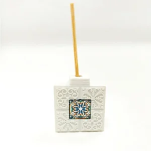 Novità Bomboniera - Profumatore Maiolica Quadrato 7.5X7.5 CM