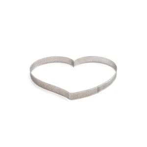 Must-Have Decora - Sagoma Microforata Cuore 24x22x3.5 cm Inox