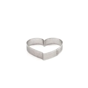 Decora - Sagoma Microforata Cuore 10x9x2 cm Inox Super Prezzo