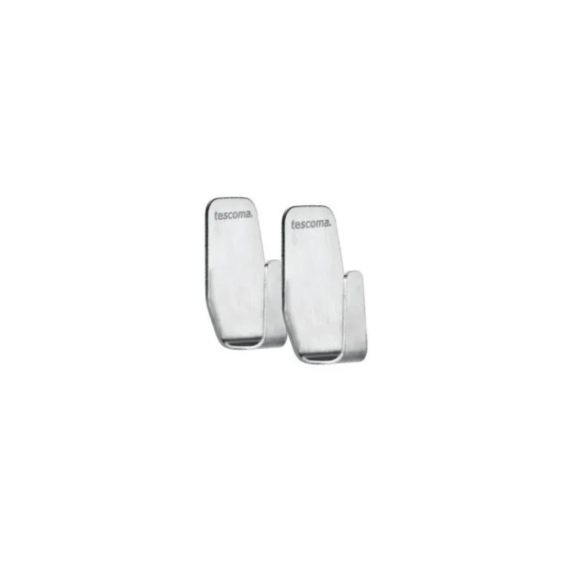 Compra Online Tescoma - Set 2 Ganci Adesivi per Cucina in Acciaio Inox Presto