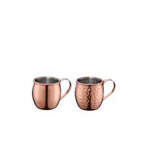 Professionale Cilio - Bicchiere Moscow Mule Shot in acciaio inox 6 cl