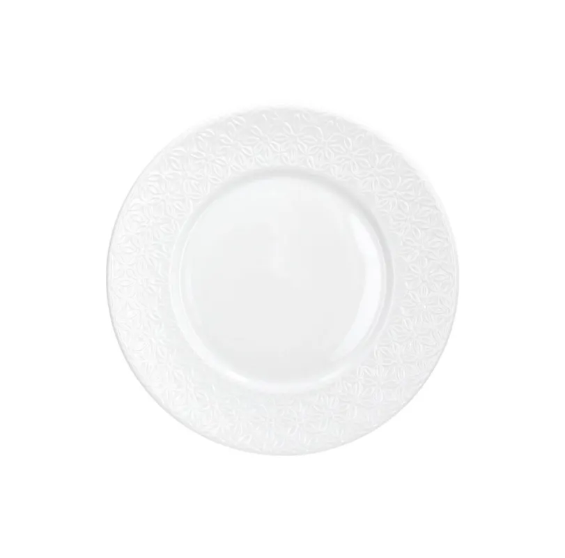 A Buon Prezzo Tognana - Piatto dessert in porcellana linea Olimpia Margaret 19 cm bianco