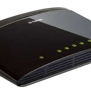 D-Link DES-1005D Non gestito Fast Ethernet (10/100) Nero Pagamento Sicuro