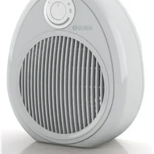 Pagamento Sicuro Olimpia Splendid CROMO Grigio 2000 W Riscaldatore ambiente elettrico con ventilatore