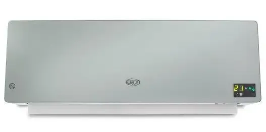 Consegna Rapida Argoclima Chic silver Interno Argento Riscaldatore ambiente elettrico con ventilatore