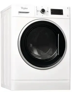 Promo Stagionale Whirlpool WWDC 9716 lavasciuga Libera installazione Caricamento frontale Nero, Bianco