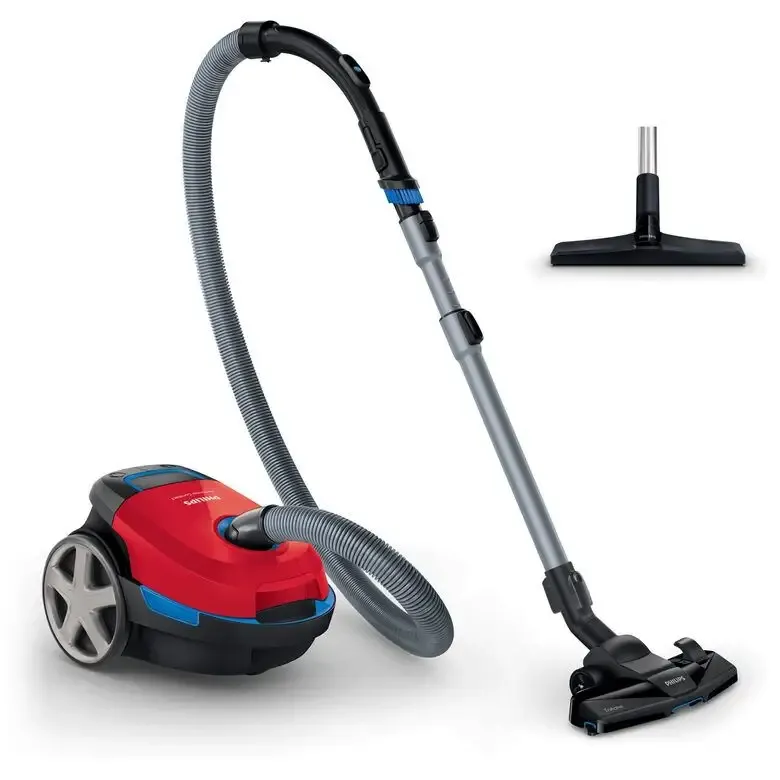 Philips Performer Compact Aspirapolvere con sacco, 900 W, cattura il 99,9% della polvere Più Venduto