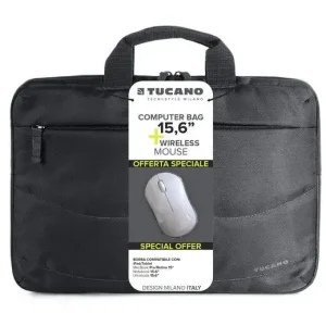 Tucano Borsa Linea Idea + Mouse Wireless Non Perdere