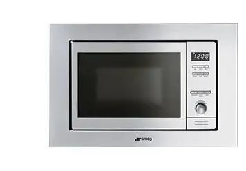 Ultimissimo Modello Smeg MI20X-1 Forno a Microonde Da incasso 20 L 800 W Acciaio inossidabile