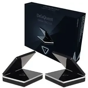 Reso Gratuito Digiquest Onda Pro 5.8 Trasmettitore e ricevitore AV Nero