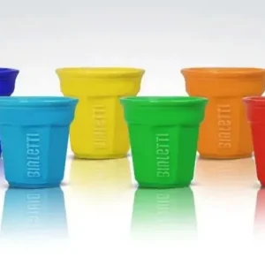 Bialetti BICCHIERINI tazza Multicolore Caffè 6 pz Promozione
